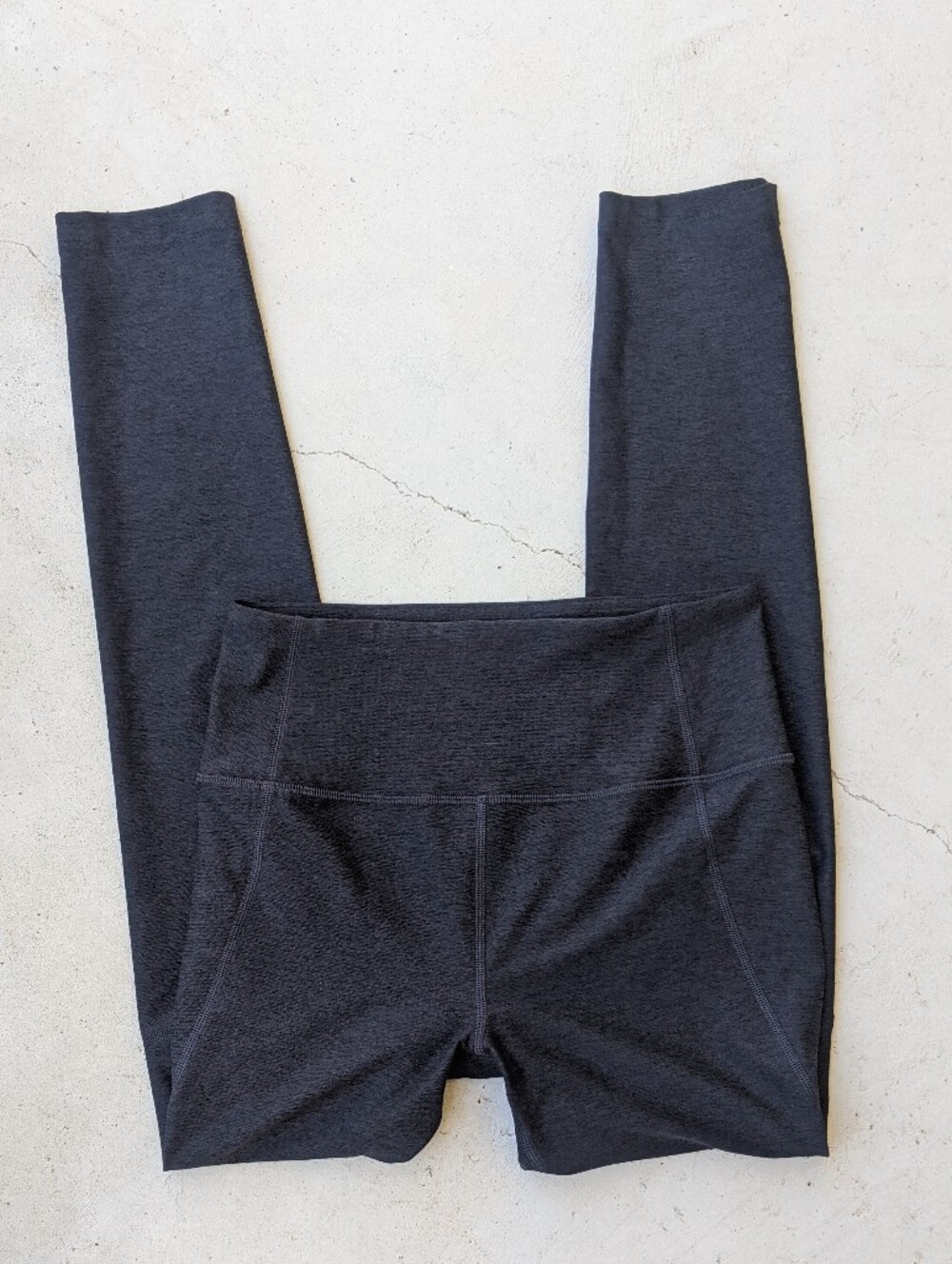 Outdoor Voices Charcoal Heathered Ankle Length Leggings